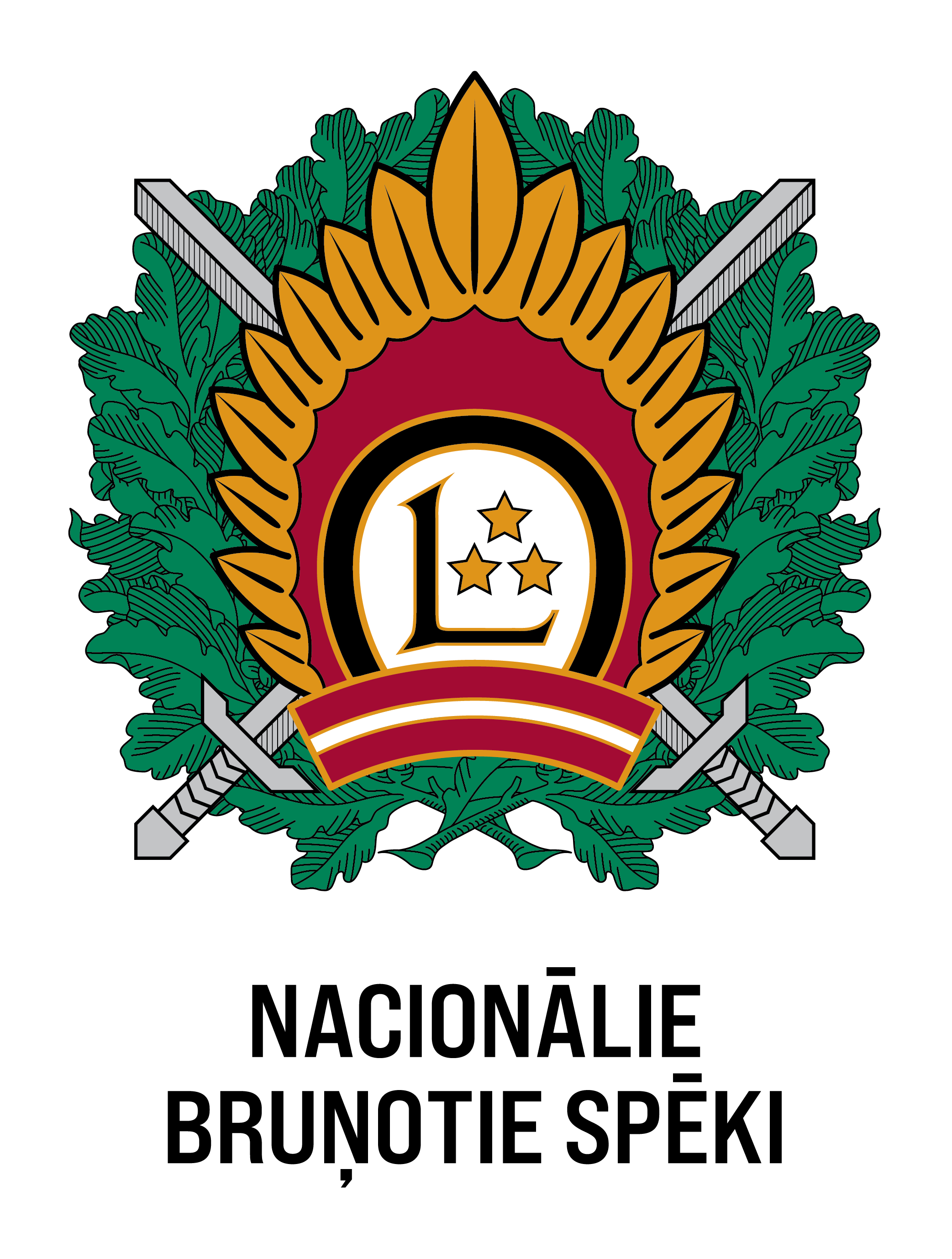 Latvijas Nacionālie Bruņotie Spēki logo